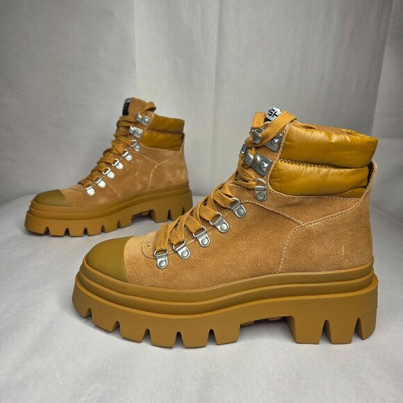 NWT ASH Patagonie Women's Boots Golden Brown